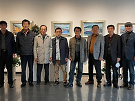 양복인 친구 그림 전시장 ..