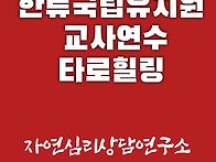 공립유치원 교사연수 타로..