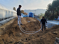 작업장 바닦 기초공사(11월3일)