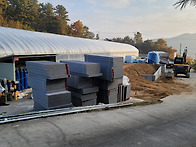 작업장 바닦 기초공사(11월3일)