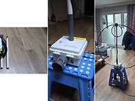 마그네틱루프 안테나 입식..