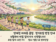 4월부터 토요정모..