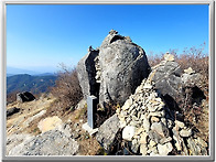 산청 황매산의 늦가을 풍경