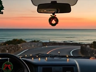 눈 위를 달리는 새벽 &새..