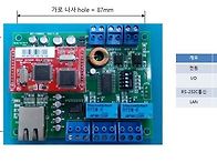 네트워크 I/O제어 보드