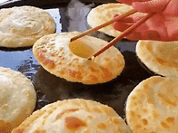 신선한 계란빵 만들기