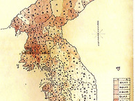 콜레라 환자 분포도(191..