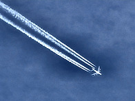 계속되는 강추위의 하늘...