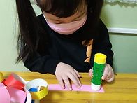 미술/색종이 목걸이