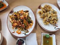 천안 영인산마루 우렁쌈밥..