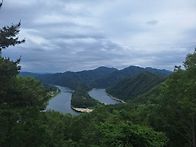 옥천 한반도 지형