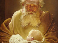 시므온의 찬송을 받으신 ..