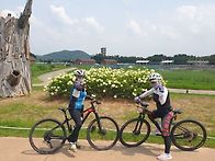 올만에 라이딩을 ..