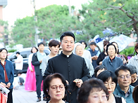성모의 밤(성모상 앞 묵주..