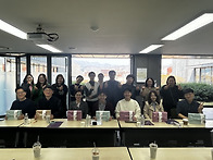 14대 임원진 교수님들과 ..