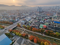원성천에 가을