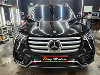 벤츠 GLS580 유리막 광택..