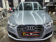 아우디 A6 뒷범퍼 전체도색..