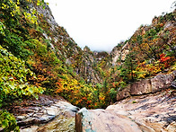 25년 단풍산행 [雪嶽山 비..