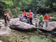 26-7-5일 백운계곡 트렛킹