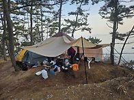 솔향기길 나물산행(아람대..