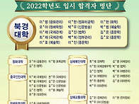 2022년 졸업생 대학 입시..