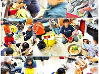 자조모임(김치 담기, 나눔..
