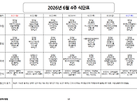 2026년 6월 4주차 성당 ..