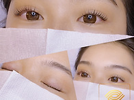 구미뷰러펌 속눈썹이 쳐지..