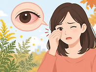 가을에도 눈 가렵고 충혈된..