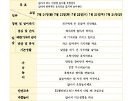 7월 4주 주간계획..