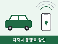 다자녀 통행료 할인, 단계..