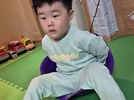 체육시간 풍선으로..