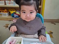 🌼종이접시에..