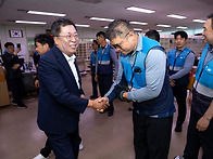 이상천 제천시장, 폭염 속..
