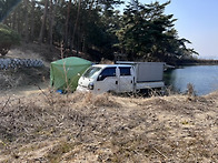 오랜만의 차박.