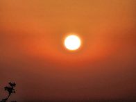 백두대간 마산 일출