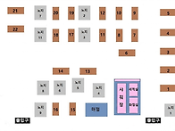 캠핑장 사이트 배치도