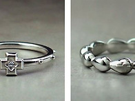 실버불교반지 & ..