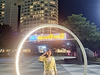 2025. 08. 강릉호텔앞에서..