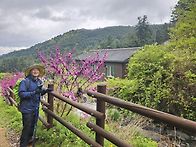 축령산 하산길에서의 그들..
