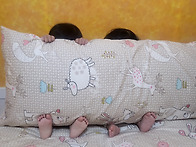 흔들흔들~ 그물 침대 타요
