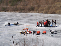 소방구조대 합동 동계훈련