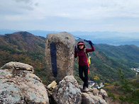 관봉~팔공산 비로봉 (14km/6시간)