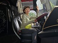 최종 청록산악회 관광버스..