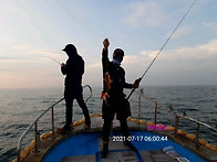 쏨팽이 조황입니다