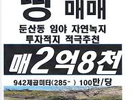 [둔산동땅(임야)매매]둔산..