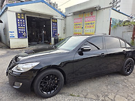 제네시스 g80 검정유광도색.