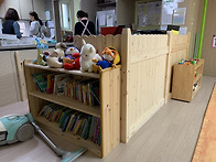 어린이집 파티션 책상