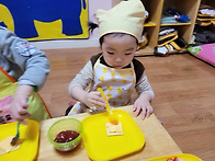 카나페를 만들어요~^^